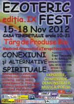 EzotericFest – Ediția a IX-a, 15-18 noiembrie 2012